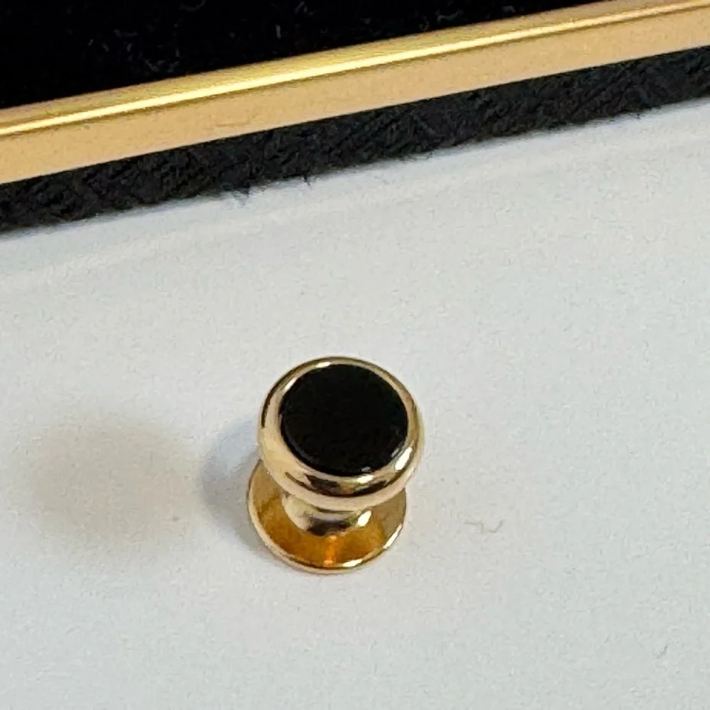 Nordstrom Genuine Onyx Cufflinks.